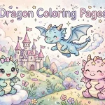 Dragon Coloring Pages 3 Magical Printable Ideas for Kids